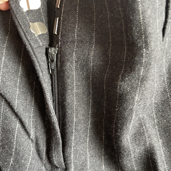 Theory Wool Pinstripe Suitable Pants Sz 6 - Picture 12 of 16